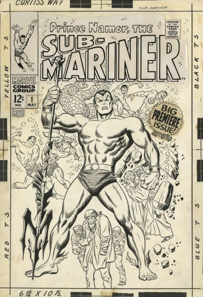 prince-namor-the-sub-mariner-issue-1-cover-by-john-buscema-and-sol-brodsky