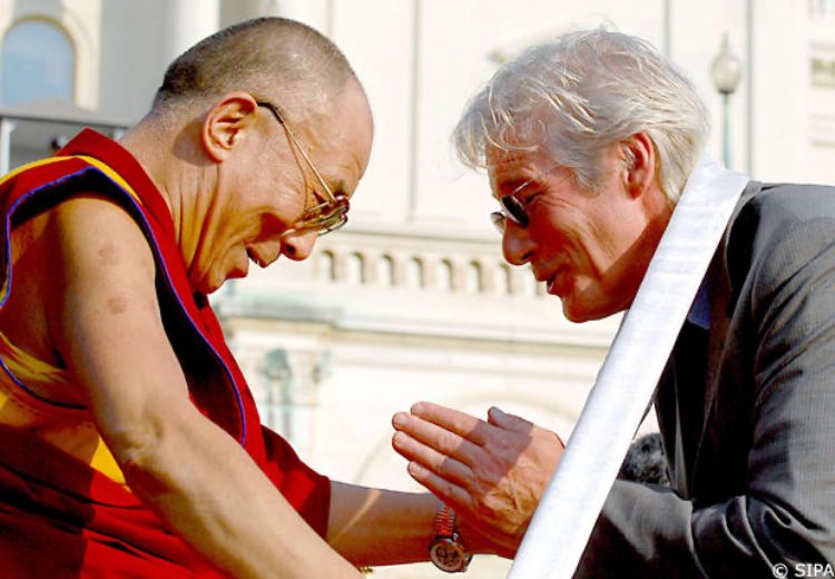 Dalai Lama e Richard Gere - fonte_web - Giornalpop.it