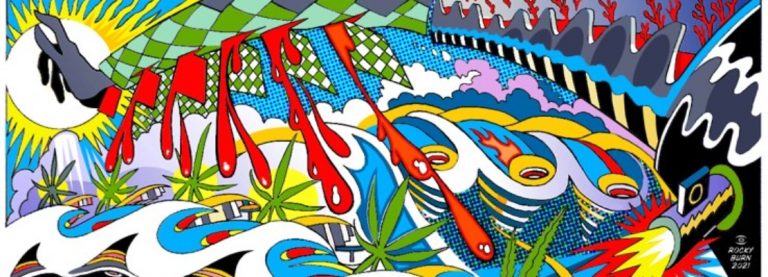 LA FUGA VISIONARIA DI ROCKY BURN – POP ART