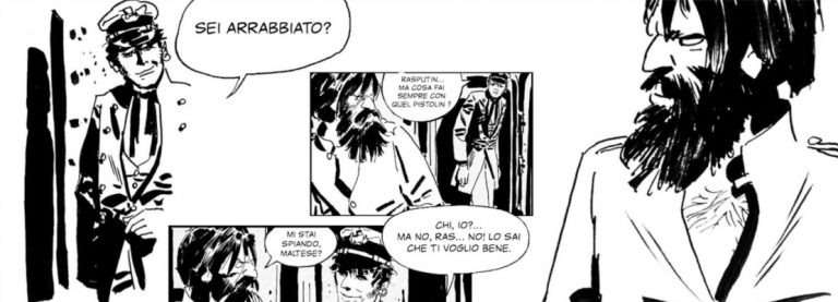 LA POSTA – RASPUTIN È HUGO PRATT