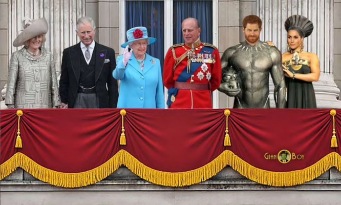 POP – DA BUCKINGHAM PALACE A WAKANDA