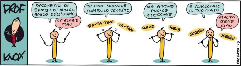 PROF KNOX – BACCHETTE