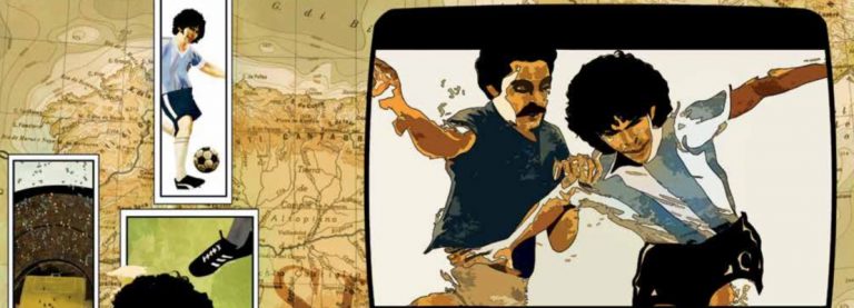 MARADONA A FUMETTI – POSTA