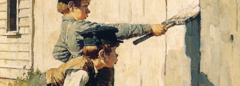 IL TOM SAWYER ADATTO ALLA TUA STACCIONATA