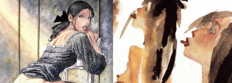 L’EROTISMO DI PRATT CONTRO IL SESSO DI MANARA