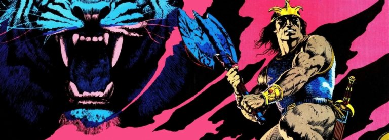 KULL IL CONQUISTATORE, MODELLO DI CONAN