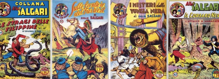 SALGARI, IL CREATORE DI SANDOKAN, A FUMETTI