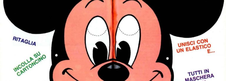 I GADGET DI TOPOLINO DEGLI ANNI OTTANTA