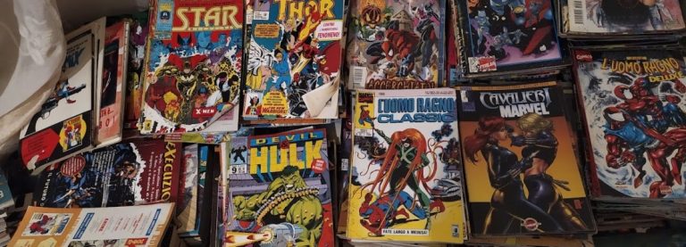 DONARE LA PROPRIA COLLEZIONE DI FUMETTI