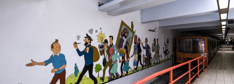 VIAGGIO NELLA TINTIN MANIA DI BRUXELLES
