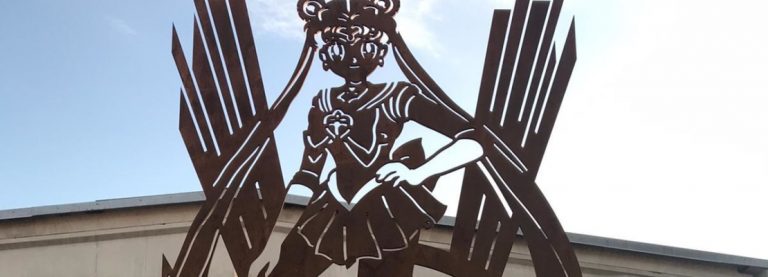 UNA STATUA DI SAILOR MOON A TORINO