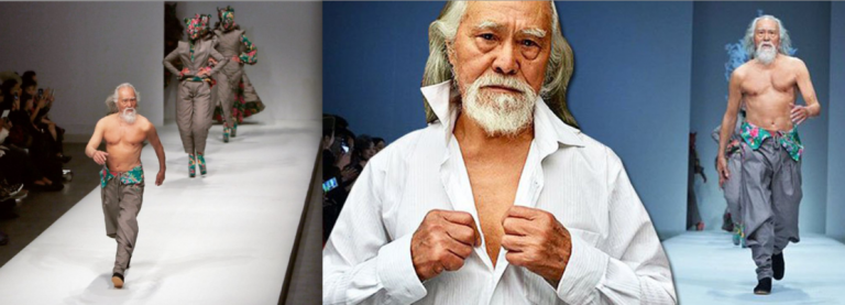 WANG DESHUN: A 80 ANNI MUSCOLI E PASSERELLE