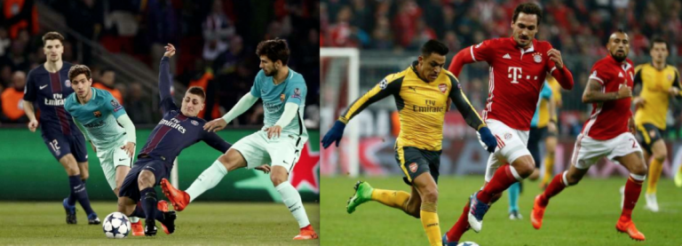 OTTAVI DI CHAMPIONS: DISTRUTTO IL BARCELLONA, RIMANDATO IL NAPOLI