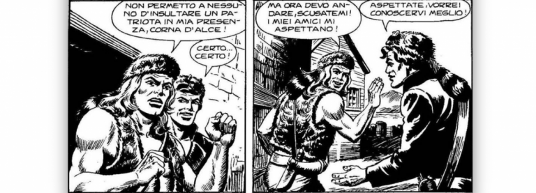 L’INCONTRO TRA IL COMANDANTE MARK E IL GRANDE BLEK