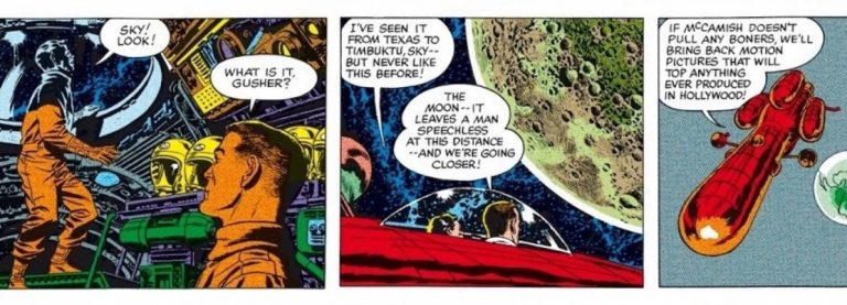 FUMETTO DI LUNA 50 ANNI DOPO L’APOLLO 11