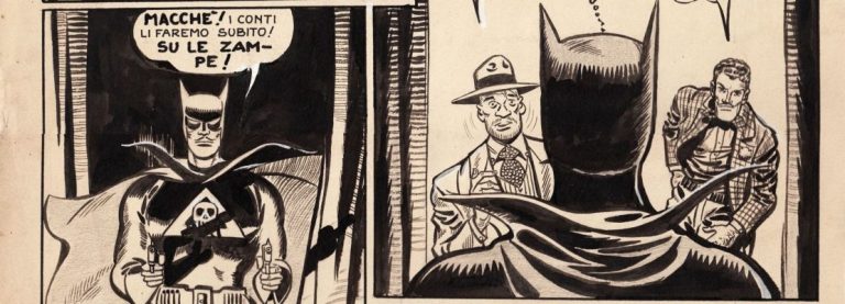 RITROVATE TAVOLE INEDITE DI UN SUPEREROE DI BONELLI E CAMPANI