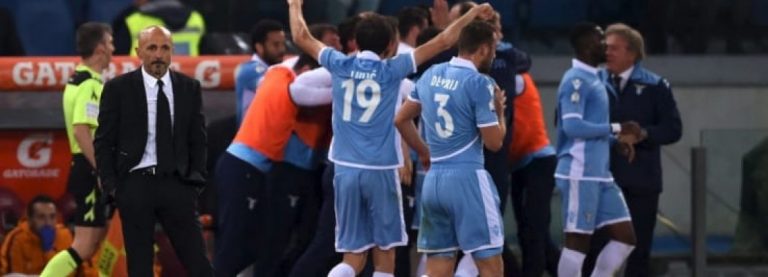 VINCE LA ROMA MA È LA LAZIO A GIOIRE