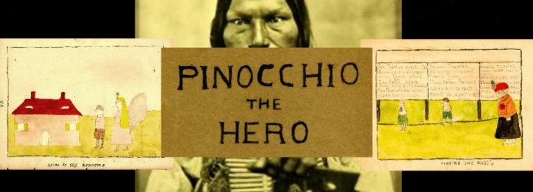 DALLA TERRA DEI SIOUX UN PINOCCHIO UNICO AL MONDO